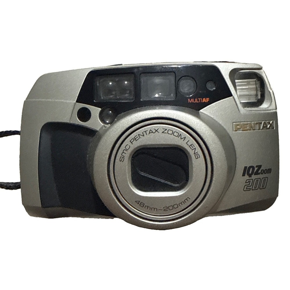Pentax IQZoom 200 35mm Film Camera 48-200mm Zoom Lens Tested
